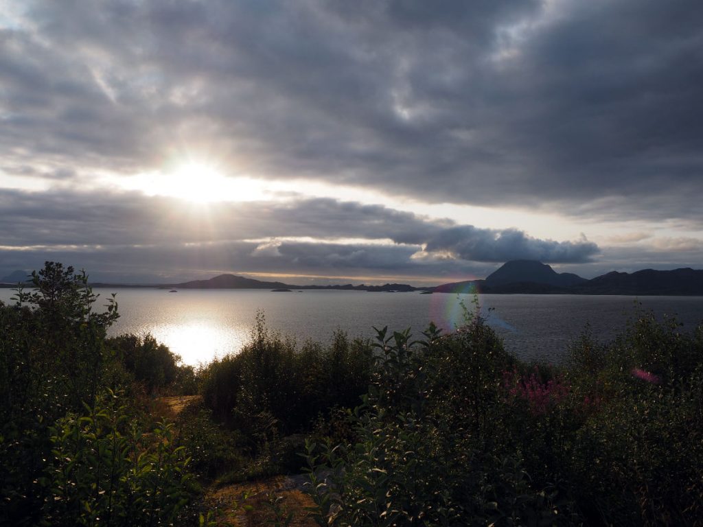 Sonnenuntergang Norwegen